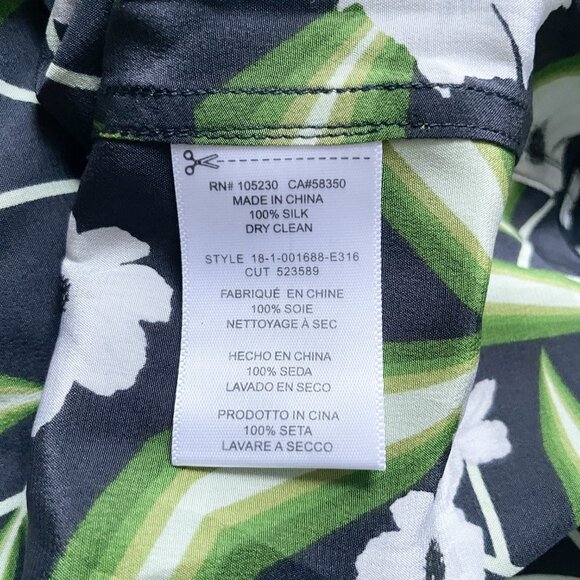 Equipment Brett Silk Shirtdress Eclipse Floral Multi Size Medium NEW NWT - Picture 7 of 10